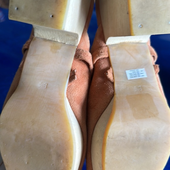 Modified Rachel Comey Kidskin Leather Platform Clog - Picture 5 of 6